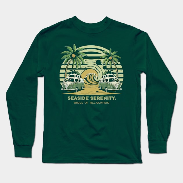 Beach vacation Long Sleeve T-Shirt by Fudz design